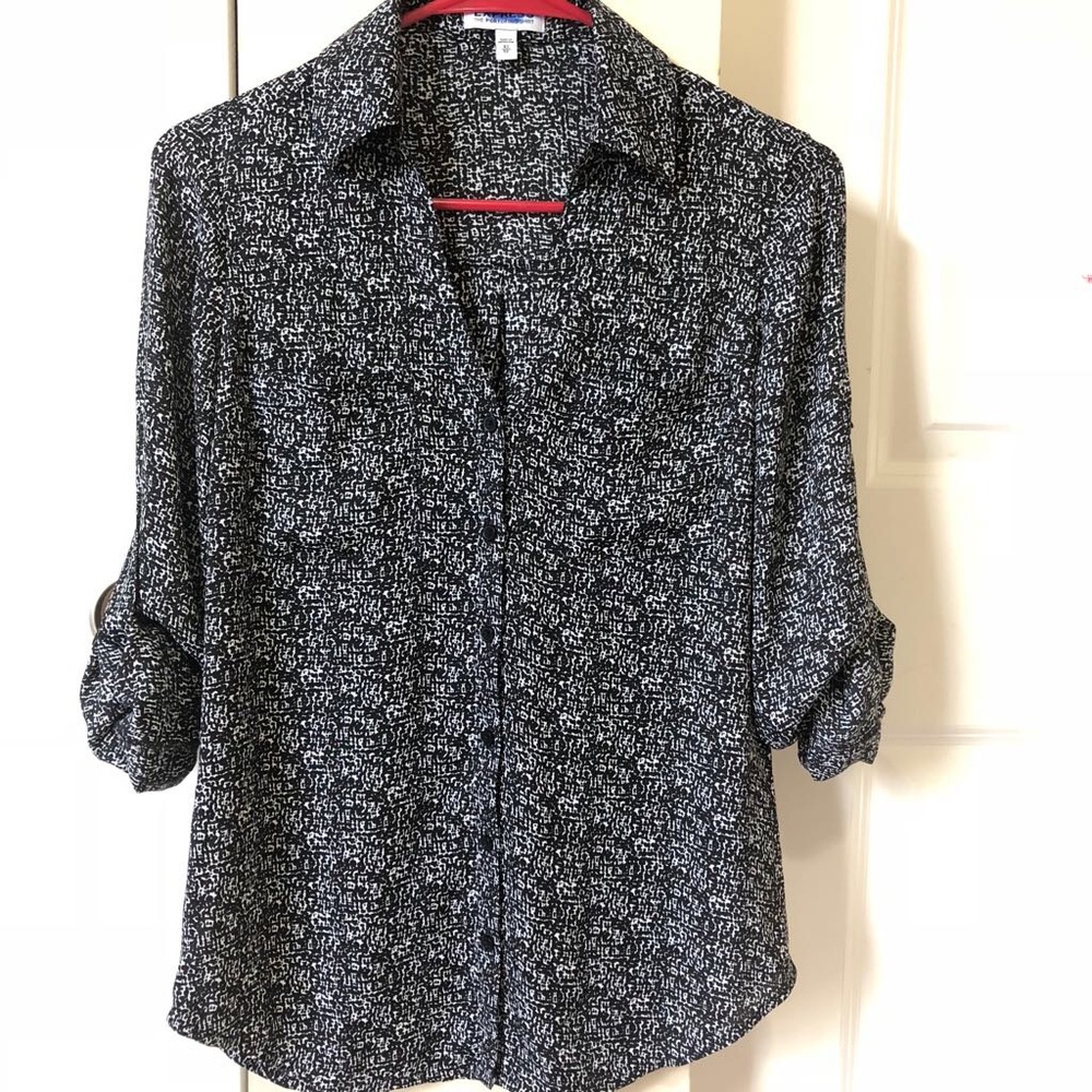 🚫SOLD🚫Express portofino button dow shirt